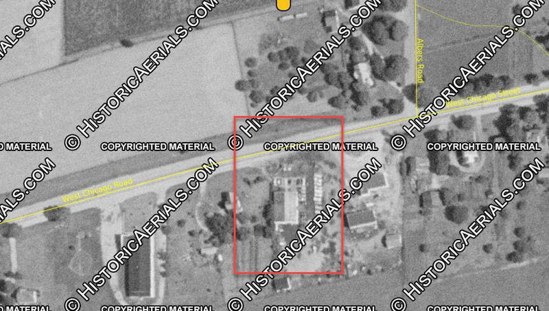 Hasbrouck Ford Sales - 1955 Aerial (newer photo)